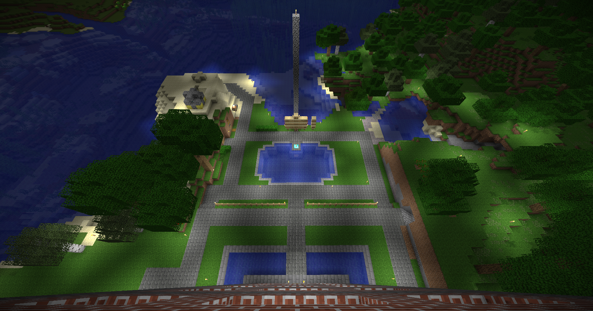 Scenery in Minecraft