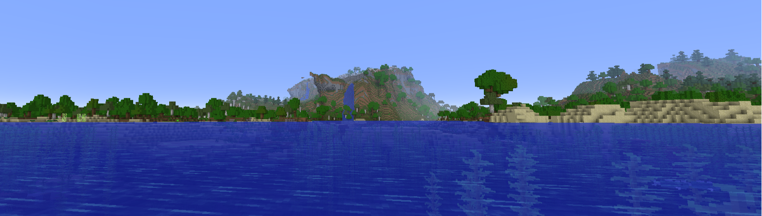 Scenery in Minecraft